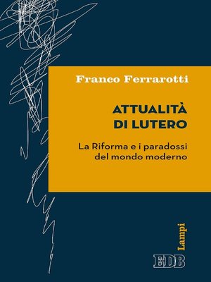 cover image of Attualità di Lutero